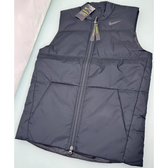 Nike Men Reversible Golf Jacket Vest Mens  Medium M Puffer Full Zip New NWT - Picture 1 of 12